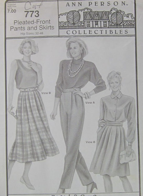 PANTS AND SKIRTS         CUT