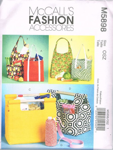 MARKET TOTES AND BOTTLE CARRIER