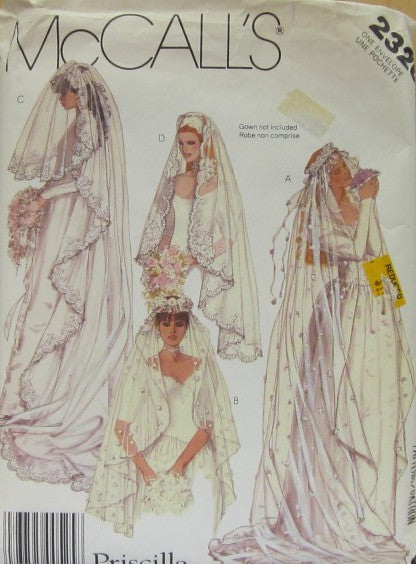 MISSES' BRIDAL VEILS AND HEADPIECES