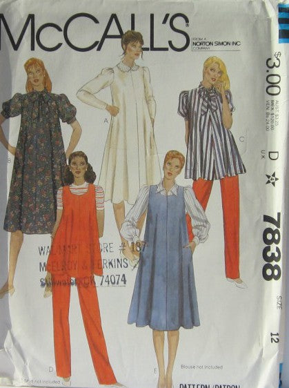 MATERNITY DRESS OR BLOUSE JUMPER OR TOP AND PANTS