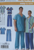 WOMENS AND MENS SCRUB TOPS AND PANTS