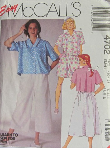 MISSES TOPS SKIRT PANTS OR SHORTS