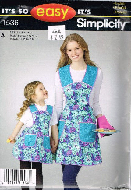 CHILD'S AND MISSES' APRON