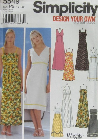 MISSES'/MISS PETITE DESIGN YOUR OWN SUNDRESS IN TWO LENGTHS