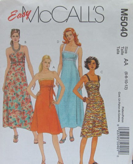 MISSES DRESSES IN TWO LENGTHS