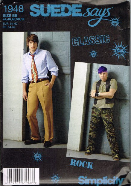 MEN'S JEANS WITH POCKET VARIATIONS