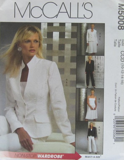 MISSES/MISSES PETITE LINED JACKET AND TOP SKIRT AND PANTS