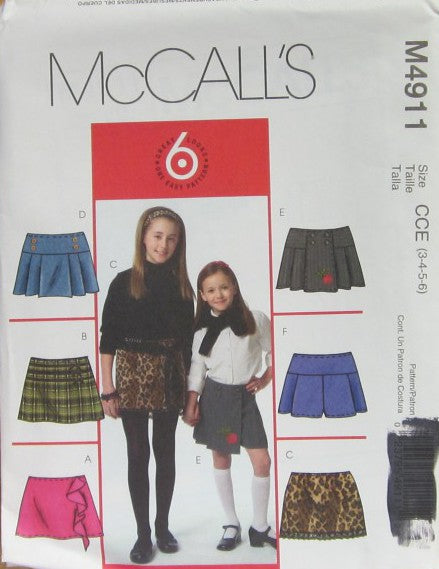 CHILDREN'S AND GIRLS' SKIRTS AND SKORTS