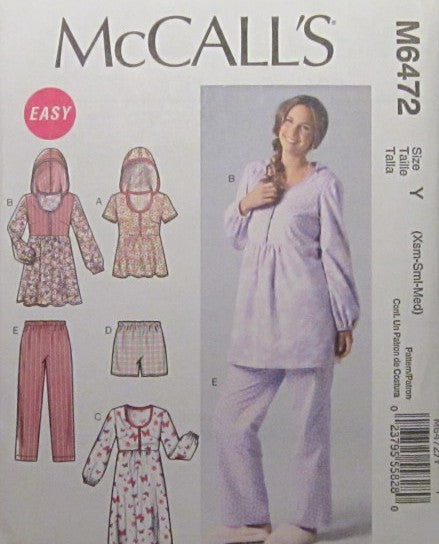 MISSES TOPS GOWN SHORTS AND PANTS