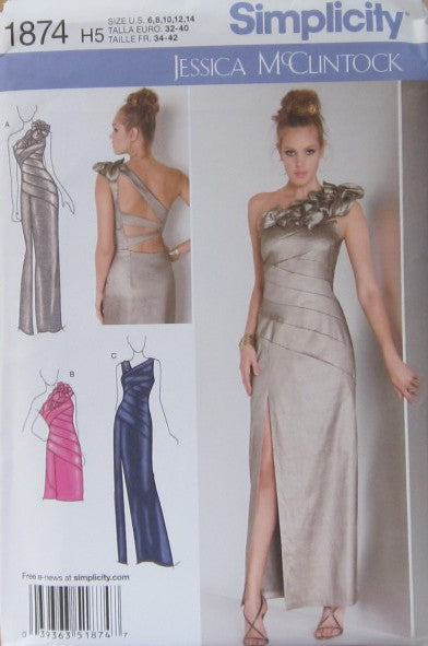 MISSES SPECIAL OCCASION DRESS IN TWO LENGTHS WITH BACK VARIATIONS