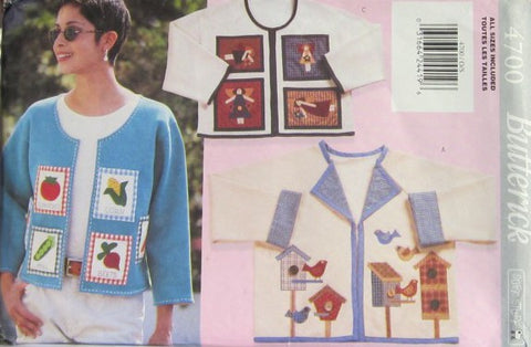 MISSES APPLIQUE JACKETS