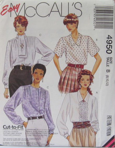 MISSES BLOUSE AND SCARF