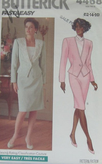 MISSES' JACKET AND SKIRT