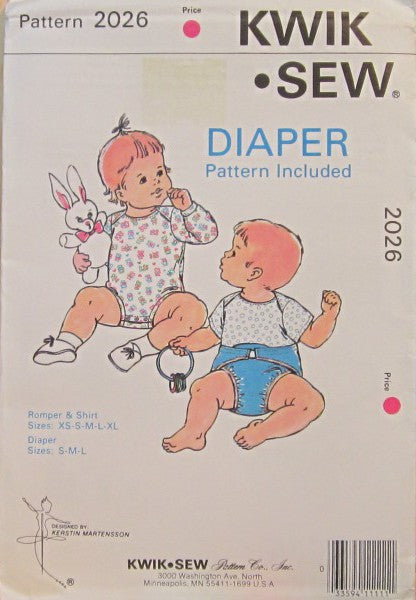 BABY ROMPER, SHIRT & DIAPER