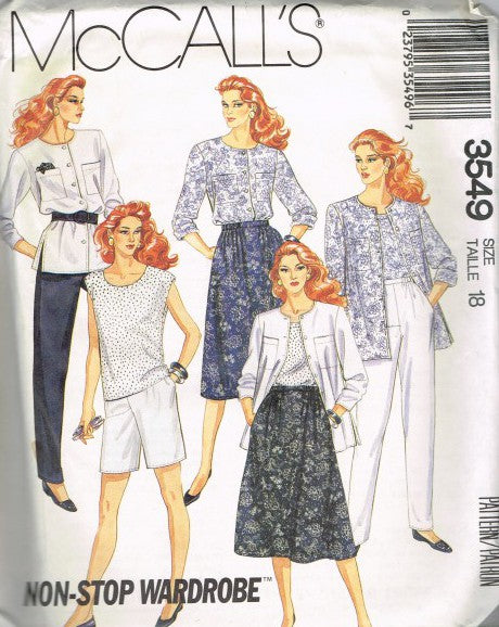 MISSES' SHIRT, TOP, PANTS, SHORTS AND SKIRT