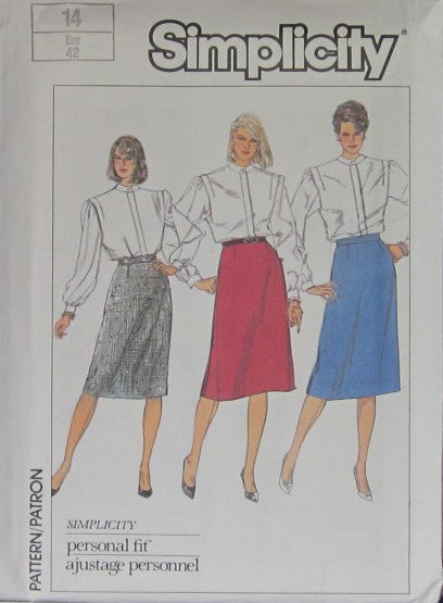 MISSES' PROPORTIONAL SLIM SKIRT