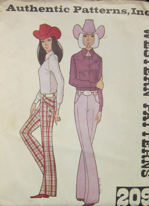 LADIES WESTERN PANTS
