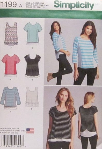 MISSES KNIT TOP