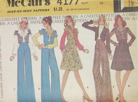 MISSES JACKET SKIRT AND PANTS