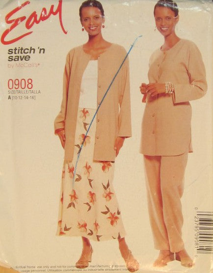 MISSES SHIRT PANTS AND SKIRT
