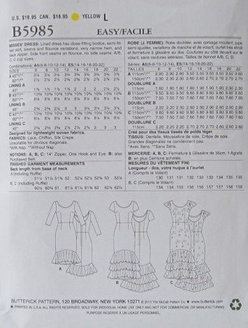 MISSES DRESS