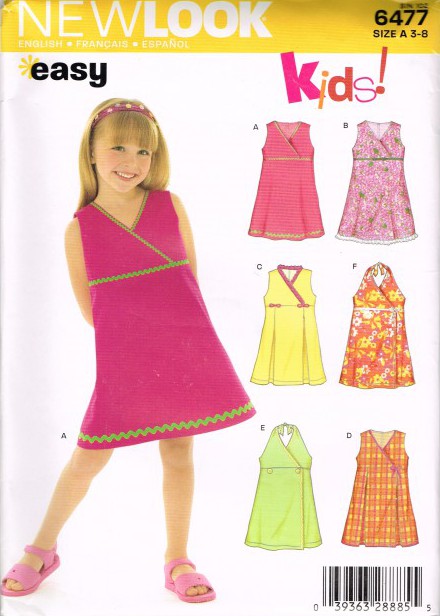 CHILDREN SIX SIZES IN ONE EASY– Sewing Patterns House