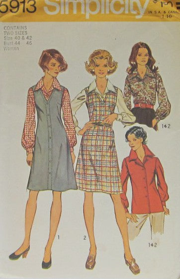 MISSES AND WOMENS JUMPER AND BLOUSE.