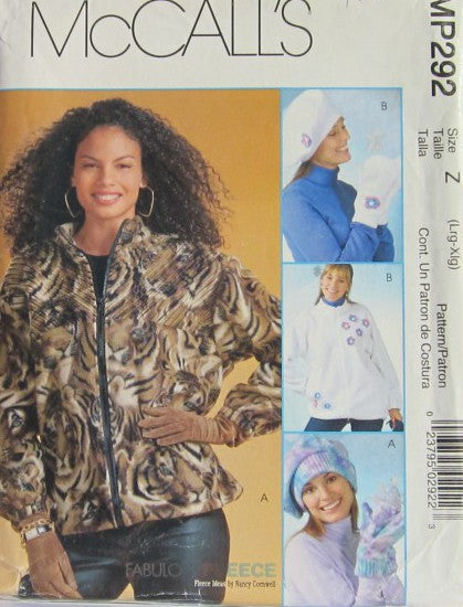 MISSES JACKETS HATS AND MITTENS
