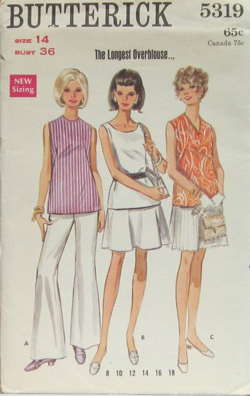 EASY MISSES' BLOUSE IN THREE VERSIONS