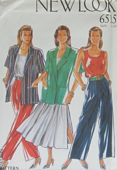 JACKET VEST SKIRT TROUSERS