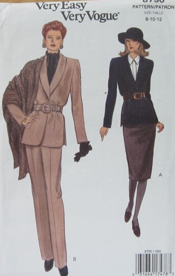 MISSES'  JACKET, SKIRT, PANTS & SHAWL