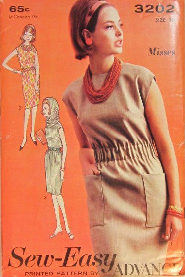 MISSES DRESS AND RING SCARF