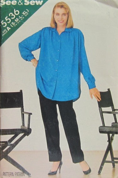 MISSES' SHIRT AND PANTS