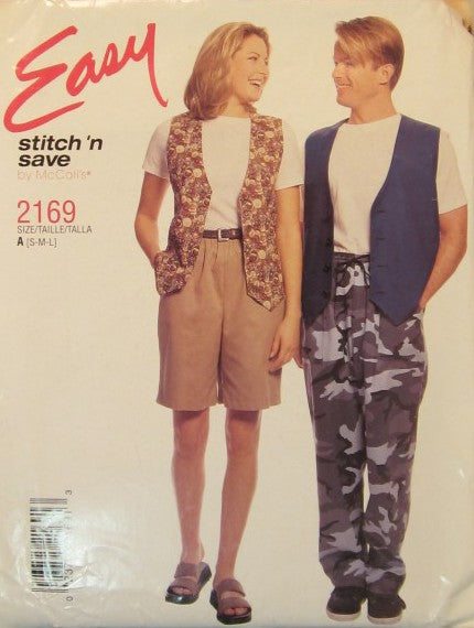 MISSES AND MENS VEST,PANTS AND SHORTS