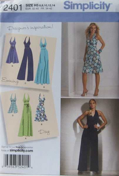 MISSES DRESS AND JUMPSUIT