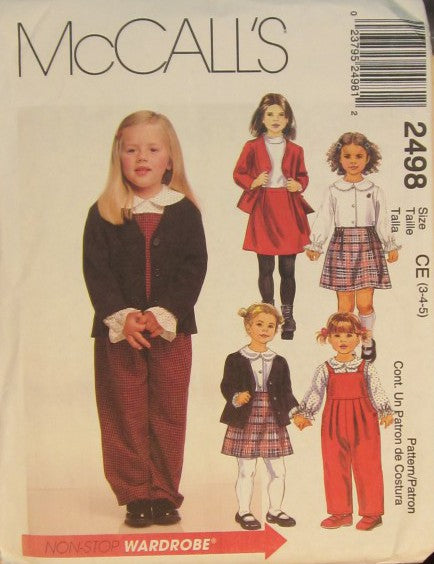 CHILDREN AND GIRLS JACKET OVERALLS BLOUSE SKIRT