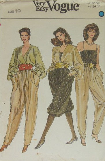 MISSES' TOP, PANTS, KNICKERS AND CAMISOLE