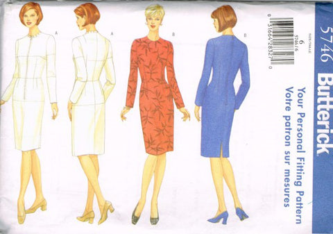 MISSES' FITTING SHELL AND DRESS