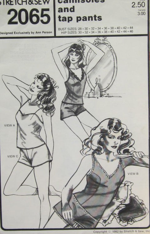 CAMISOLES AND TAP PANTS
