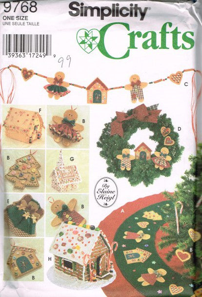 NO SEW TREE TOPPER, ORNAMENTS, TREE SKIRT, WREATH, SWAG,