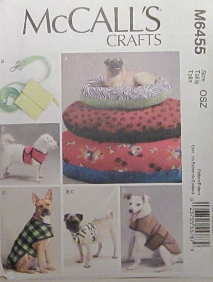 DOG BED LEASH CASE HARNESS VEST AND COAT