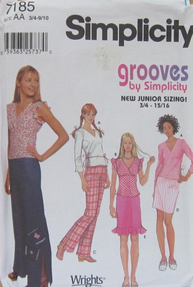 JUNIORS' TOPS, SKIRT AND PANTS