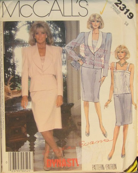 MISSES JACKET, TOP AND SKIRT