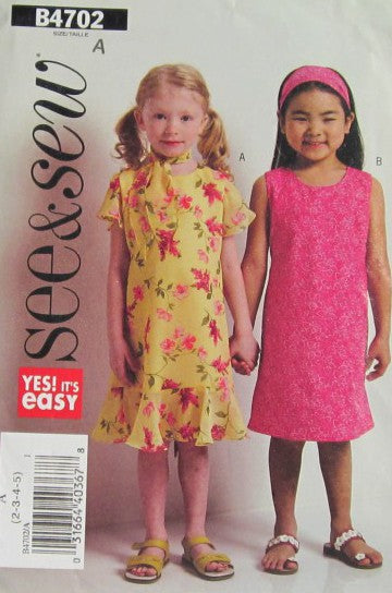 CHILDRENS/GIRLS DRESS AND SCARF