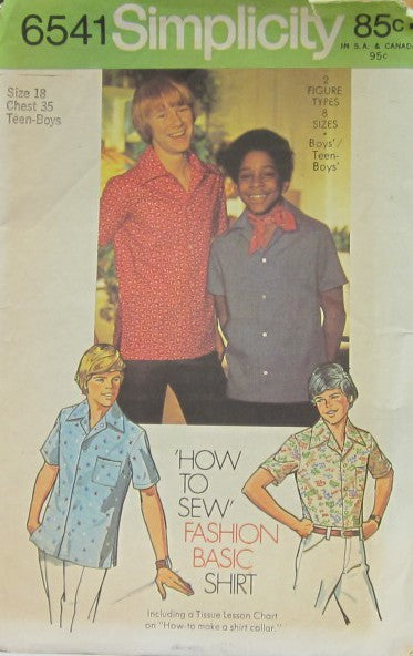 BOYS' AND TEEN-BOYS' SHIRT