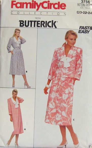 MISSES DRESS TOP AND SKIRT