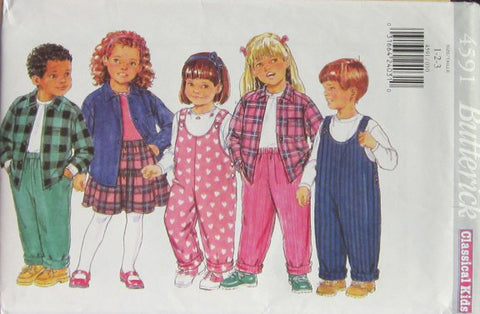 TODDLERS/CHILDRENS SHIRT JUMPSUIT SKIRT AND PANTS