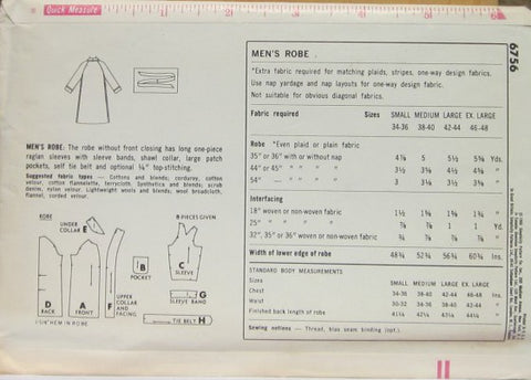 MEN'S ROBE