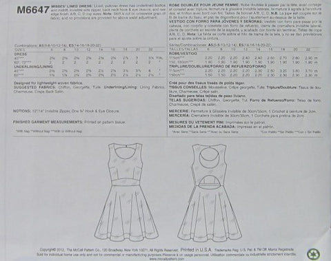 MISSES DRESS