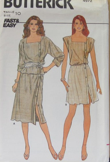 MISSES TOP AND SKIRT